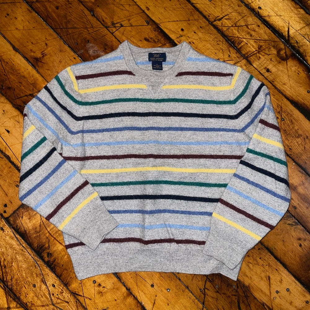 Brooks Brothers Striped Sweater